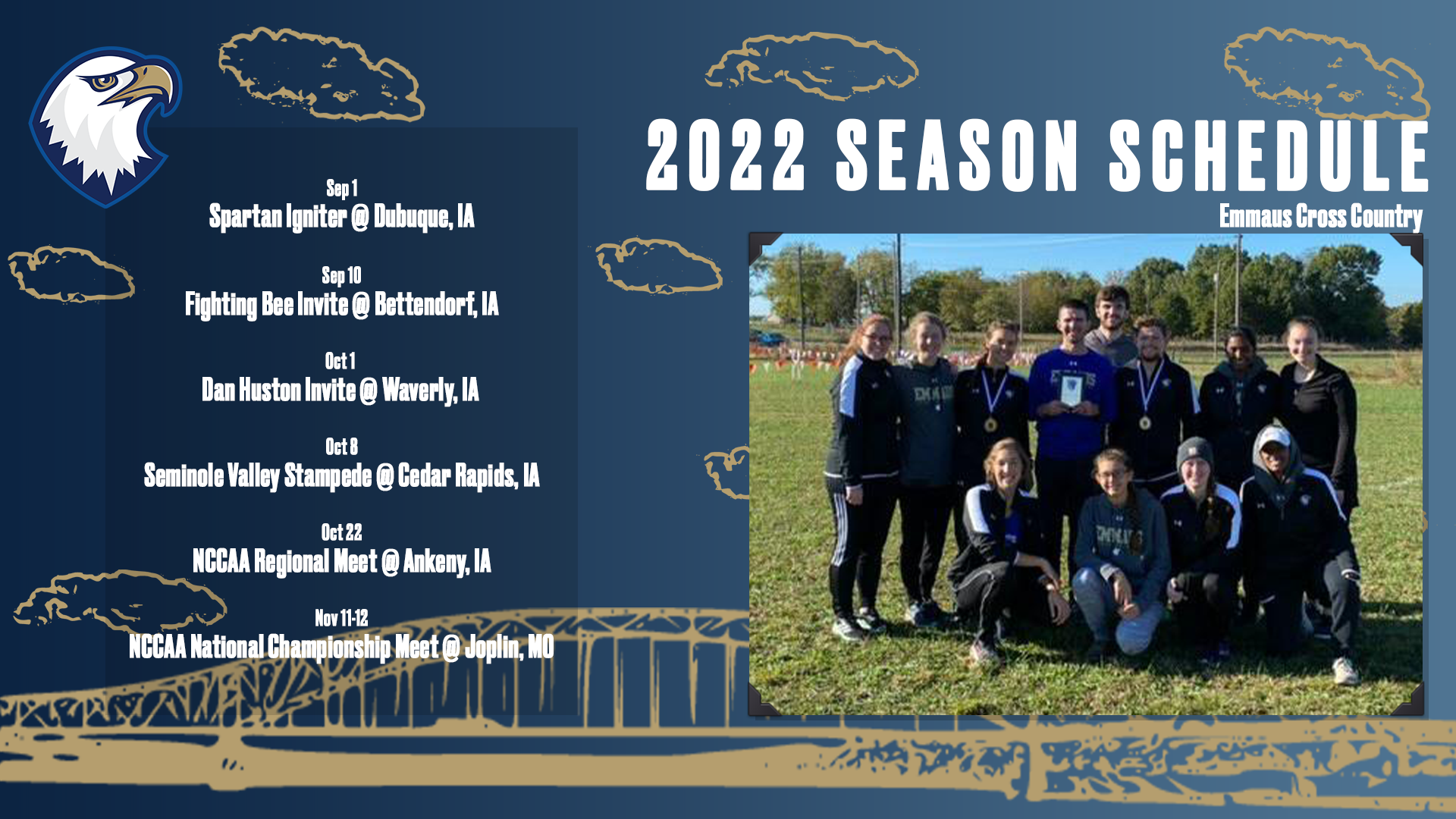 Cross Country Schedule Announced for 2022 Season